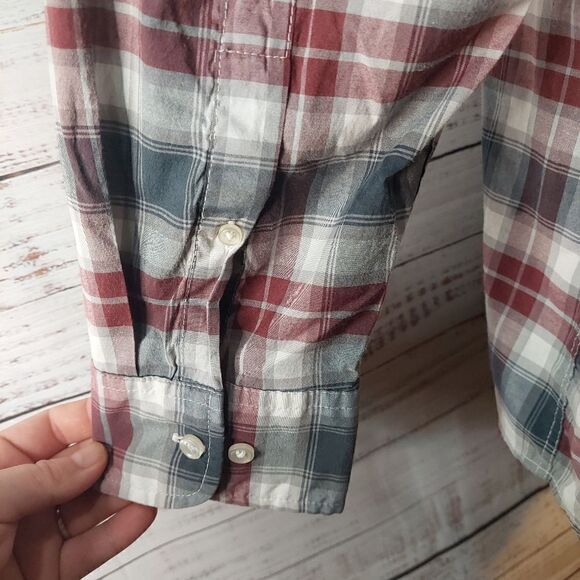 Men's Button Up Long Sleeve Dress Shirt - Picture 7 of 11